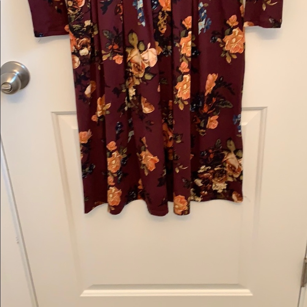 Floral Long Sleeve Dress - Picture 3 of 7
